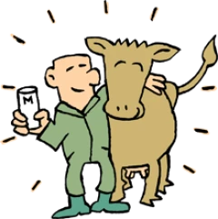 Koe en Boer